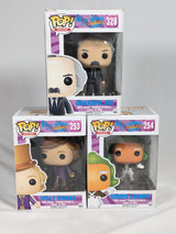 Willy Wonka and the Chocolate Factory Bundle of 3 Funko Pop! Vinyl Figures