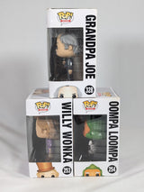 Willy Wonka and the Chocolate Factory Bundle of 3 Funko Pop! Vinyl Figures
