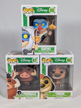 Disney The Lion King Bundle of 3 Funko Pop! Vinyl Figures