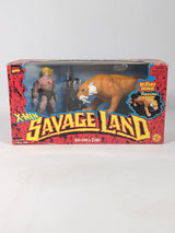 Marvel X-Men Savage Land Ka-Zar & Zabu 1997 ToyBiz Action Figure Set
