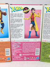 Marvel X-Men Jubilee, Jean Grey, Mystique & Morph VHS Series 2022 Hasbro Action Figure Bundle