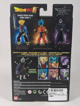 Dragon Ball Super Super Saiyan Blue Goku Dragon Stars Series 2017 Bandai Action Figure (Missing Build a Figure Piece)