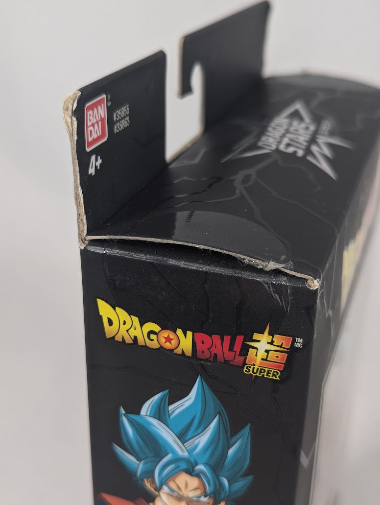 Dragon Ball Super Super Saiyan Blue Goku Dragon Stars Series 2017 Bandai Action Figure (Missing Build a Figure Piece)