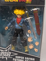 Dragon Ball Super Super Saiyan Future Trunks Dragon Stars Series 2017 Bandai Action Figure (Missing Build a Figure Piece)