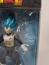 Dragon Ball Super Super Saiyan Blue Vegeta Dragon Stars Series 2018 Bandai Action Figure (Missing Build a Figure Piece)
