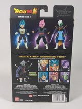 Dragon Ball Super Super Saiyan Blue Vegeta Dragon Stars Series 2018 Bandai Action Figure (Missing Build a Figure Piece)