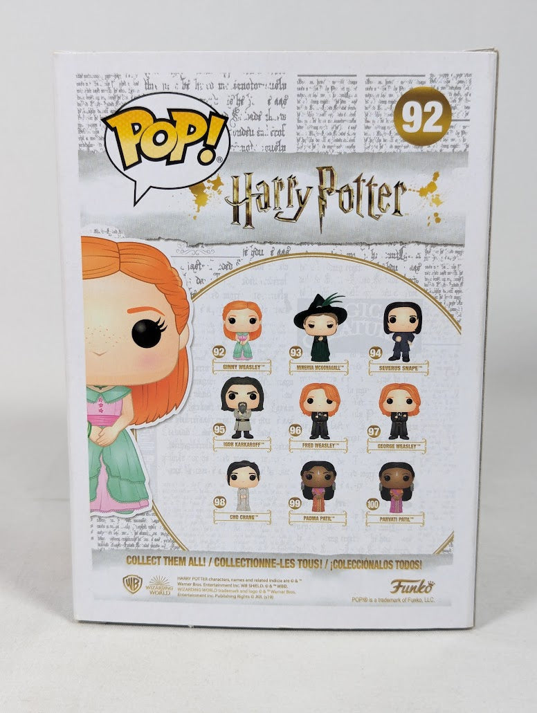 Harry Potter Ginny Weasley Funko Pop! Vinyl Figure #92