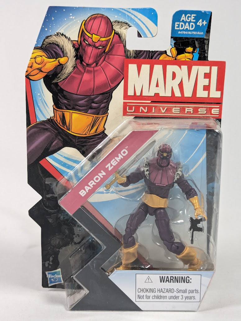 Marvel Universe Baron Zemo 3.75" 2013 Hasbro Action Figure