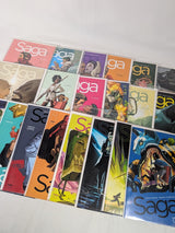 Saga Issues #7 - #26 First Printings Comic Book Bundle