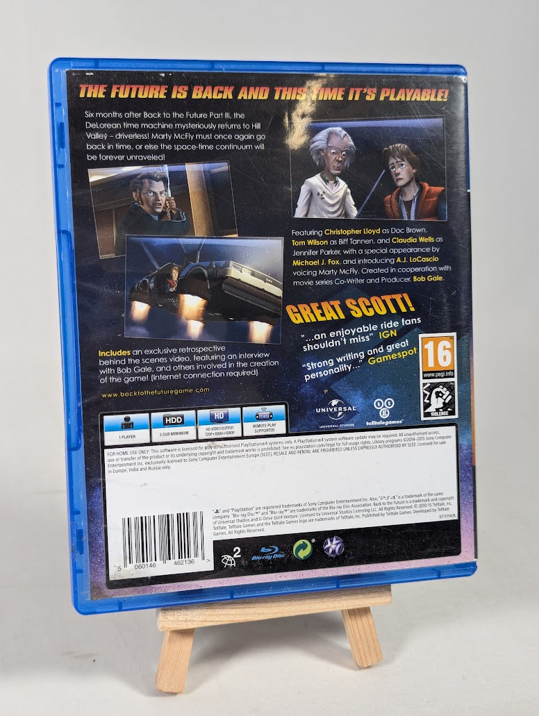 Back to the Future The Game 30th Anniversary Edition Telltale Games PS4