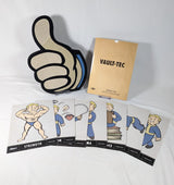 Fallout 4 SPECIAL Poster Set & Fallout 76 Vault Boy Foam Hand (Gamescom 2018) Bundle