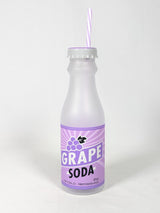 Disney Pixar Up Grape Soda Drink Bottle With Straw (Disney Parks 2024 Exclusive)