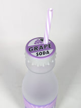 Disney Pixar Up Grape Soda Drink Bottle With Straw (Disney Parks 2024 Exclusive)