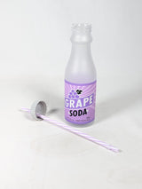 Disney Pixar Up Grape Soda Drink Bottle With Straw (Disney Parks 2024 Exclusive)