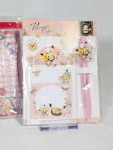 Pokemon Center Cafe Pikachu Diner & Pikachu Sweets Stationery Bundle (Japan Exclusive)