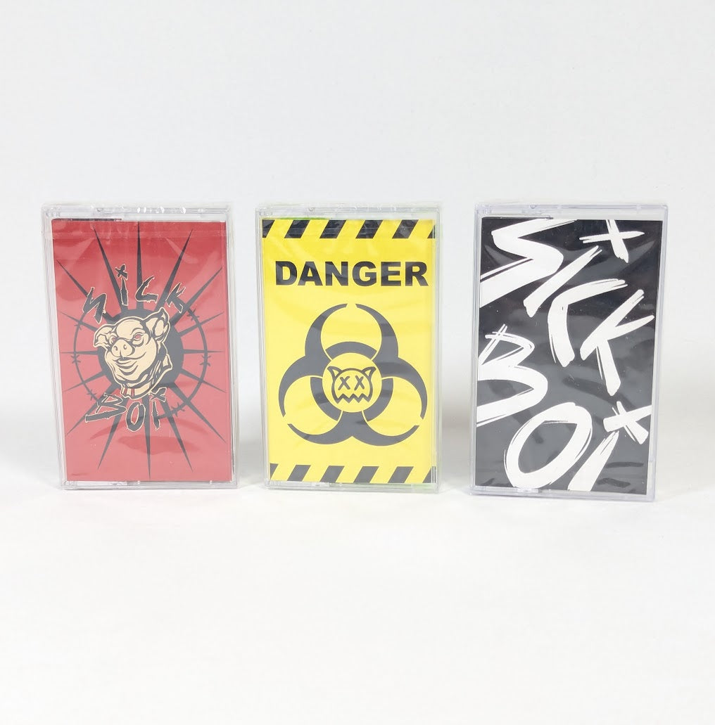 Ren Gill Sick Boi Album Bundle of 3 Collector's Cassette Tapes (Sealed)