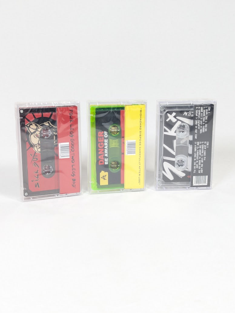 Ren Gill Sick Boi Album Bundle of 3 Collector's Cassette Tapes (Sealed)