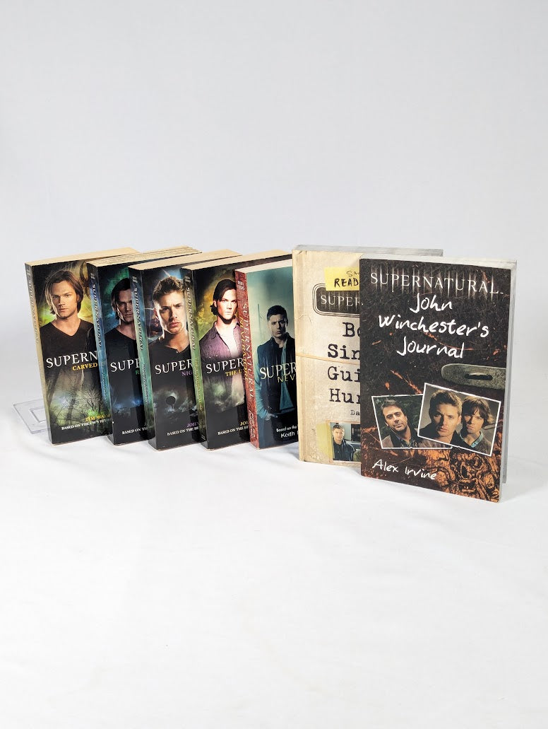 Supernatural TV Series Bundle of 7 Tie-In Novels