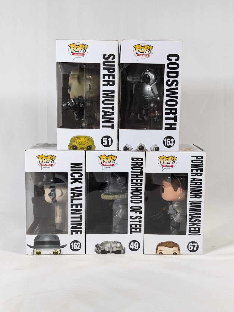 Fallout Bundle of 5 Funko Pop! Vinyl Figures