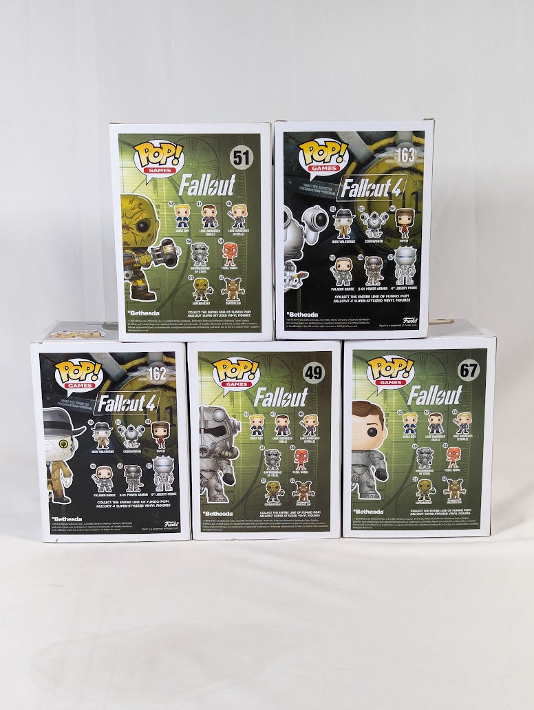Fallout Bundle of 5 Funko Pop! Vinyl Figures