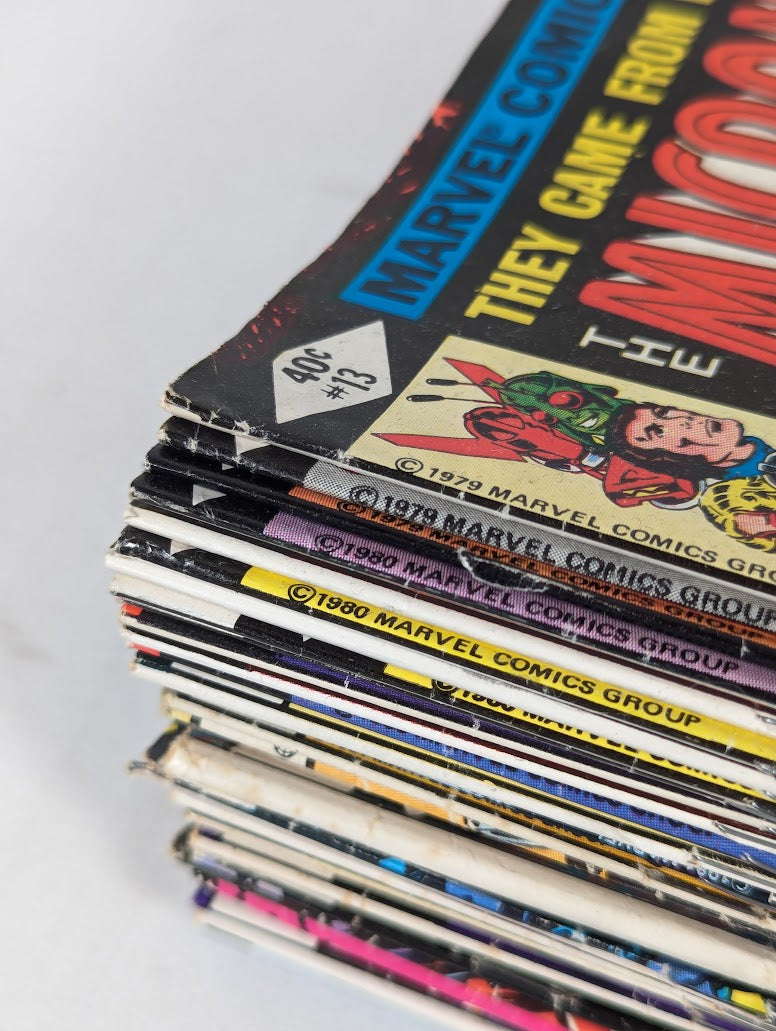 Marvel The Micronauts 1979 Issues #13 - #59 Comic Book Bundle