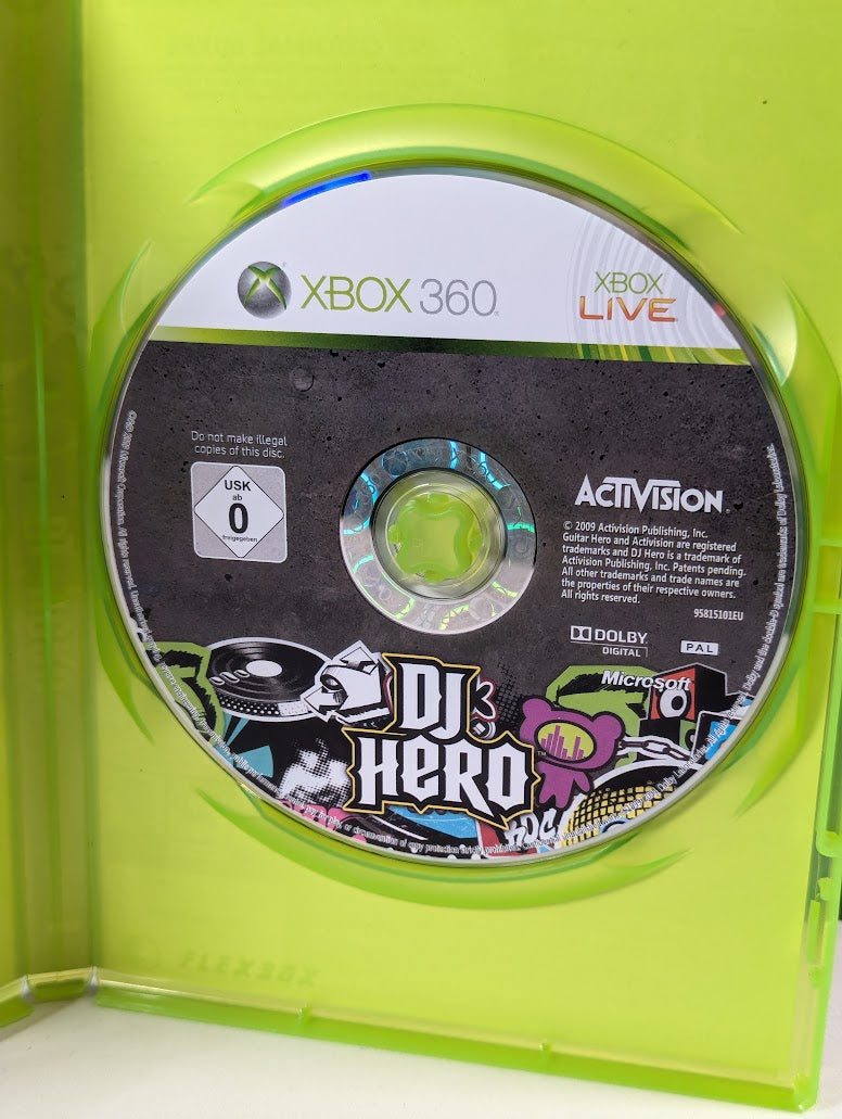 DJ Hero Renegade Collector's Edition Xbox 360 (Complete)