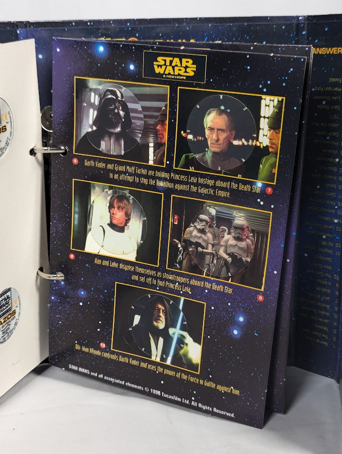 Star Wars Walkers Tazo Collector's Force Pack 1996 Complete With 50 Tazos