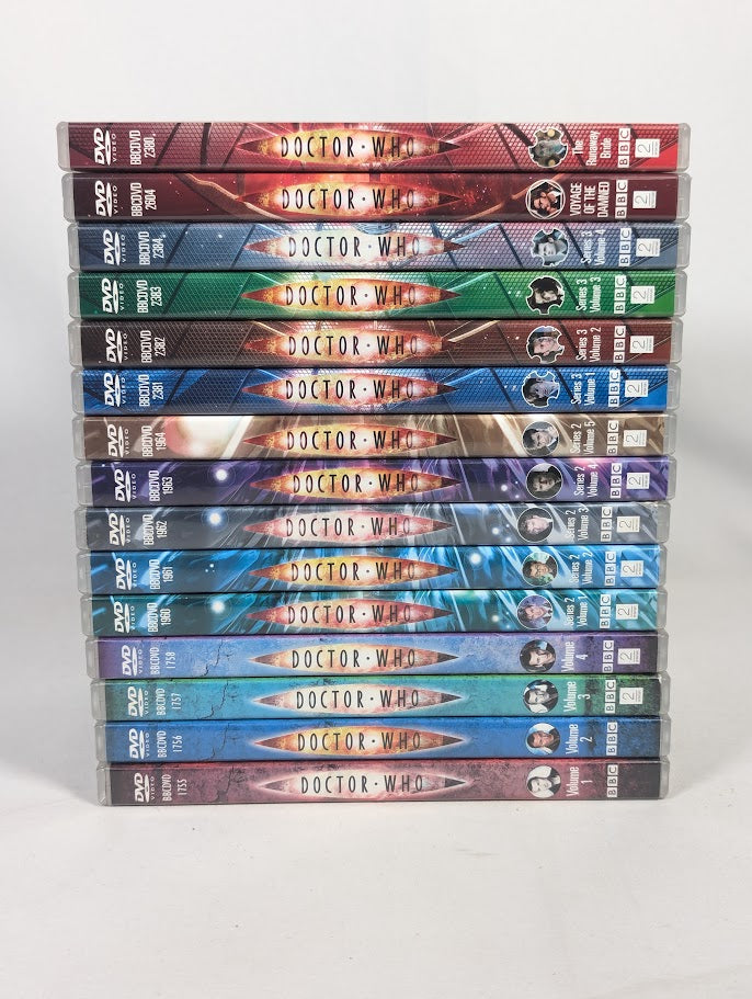 Doctor Who Series 1 - 3 & Voyage of the Damned & The Runaway Bride Specials DVD Bundle