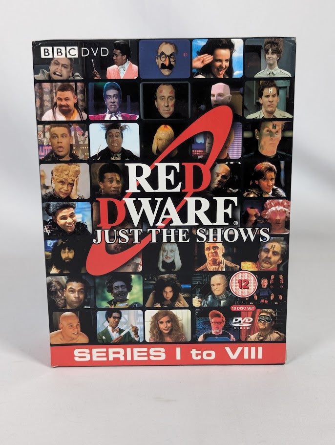 Red Dwarf Just The Shows Series 1 - 8 DVD Box Set