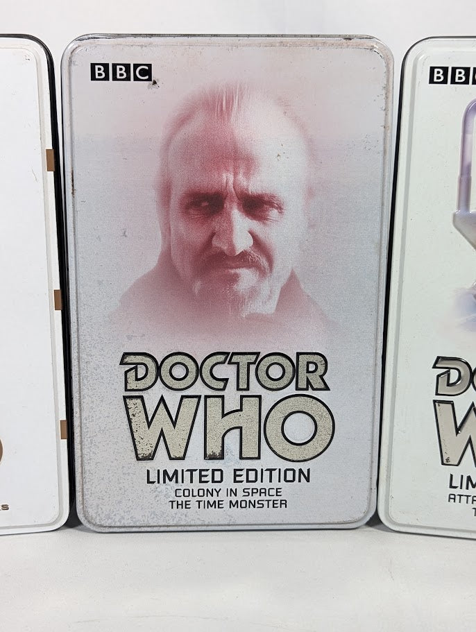Doctor Who Limited Edition VHS Collectible Tin Box Sets