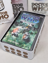 Doctor Who Limited Edition VHS Collectible Tin Box Sets
