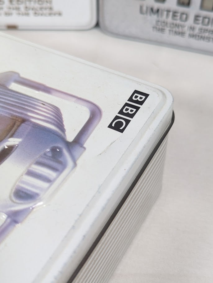 Doctor Who Limited Edition VHS Collectible Tin Box Sets