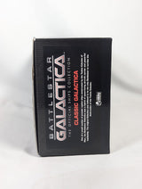 Battlestar Galactica The Official Ships Collection Battlestar Pegasus (Modern) Eaglemoss Model Ship (Incorrect Box and Stand Base)