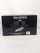 Battlestar Galactica The Official Ships Collection Battlestar Pegasus (Modern) Eaglemoss Model Ship (Incorrect Box and Stand Base)