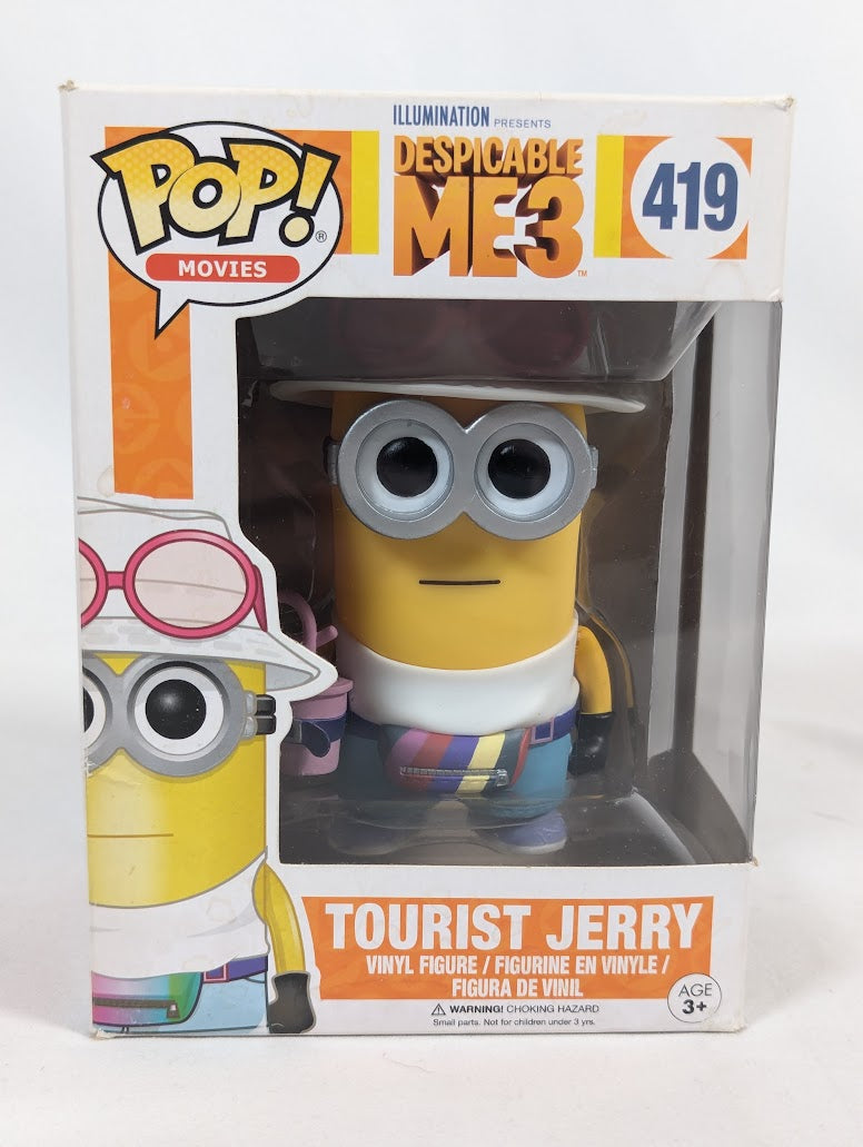 Despicable Me 3 Tourist Jerry Funko Pop! Vinyl Figure #419