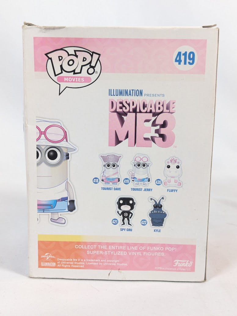 Despicable Me 3 Tourist Jerry Funko Pop! Vinyl Figure #419
