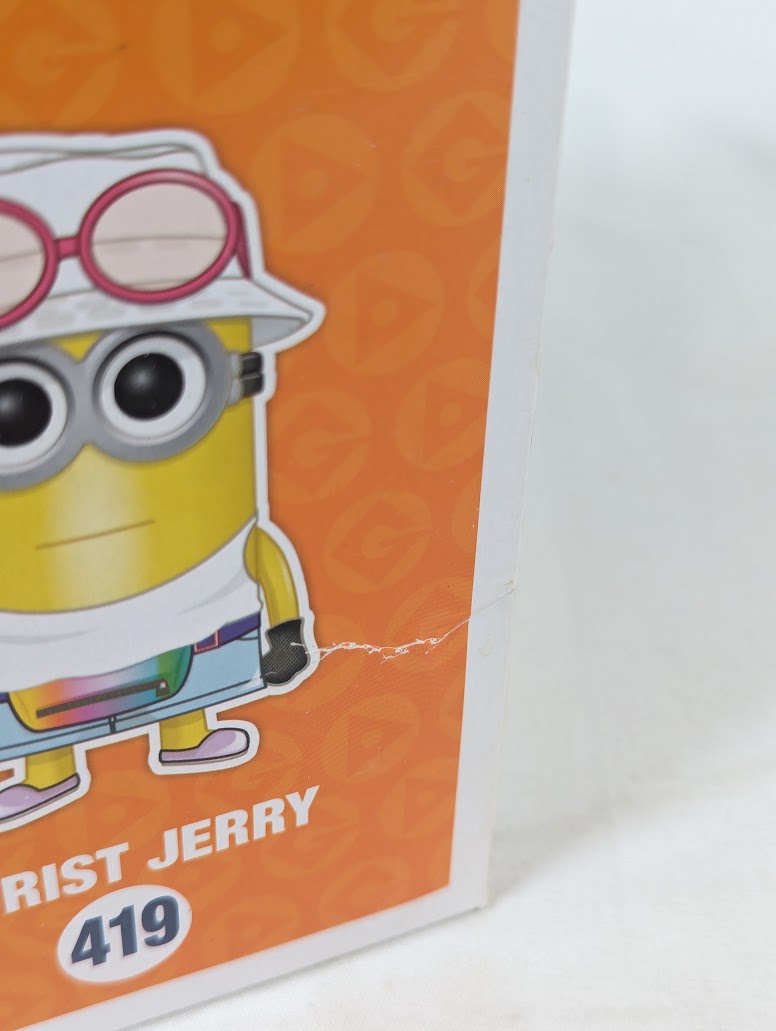 Despicable Me 3 Tourist Jerry Funko Pop! Vinyl Figure #419