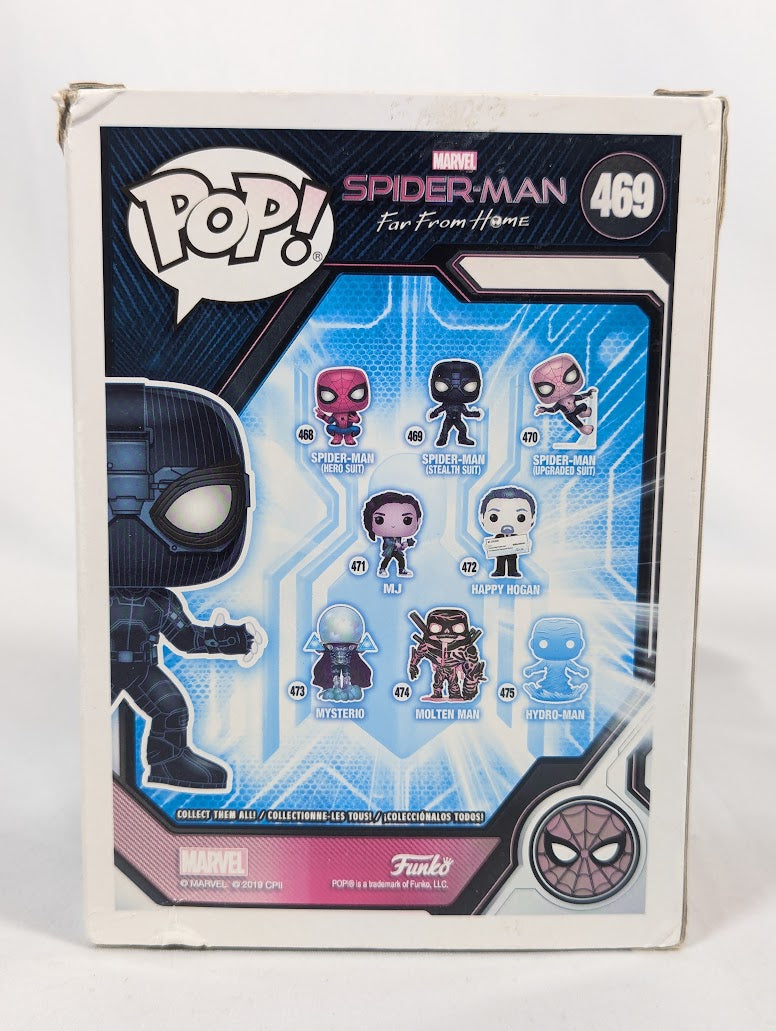 Marvel Spider-Man Far From Home Spider-Man (Stealth Suit) Funko Pop! Vinyl Figure #469