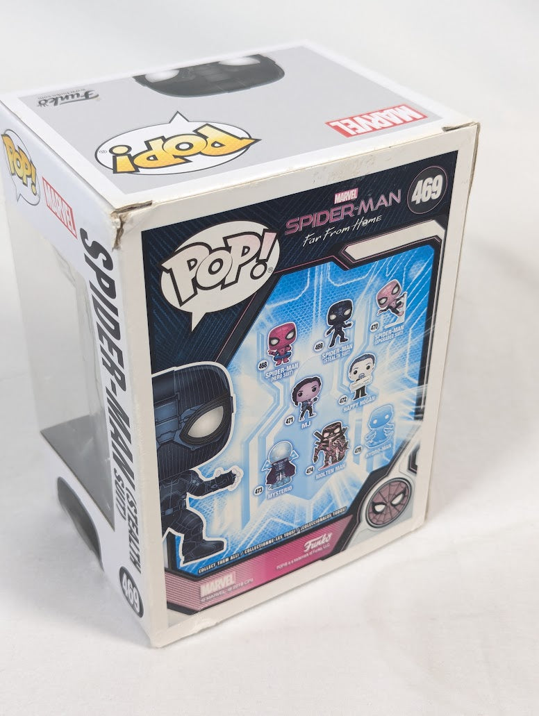 Marvel Spider-Man Far From Home Spider-Man (Stealth Suit) Funko Pop! Vinyl Figure #469