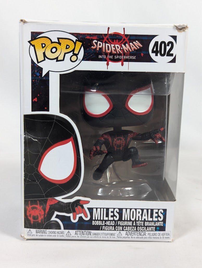 Marvel Spider-Man Into the Spider-Verse Miles Morales Funko Pop! Vinyl Figure #402