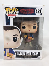 Stranger Things Eleven With Eggos Funko Pop! Vinyl Figure #421