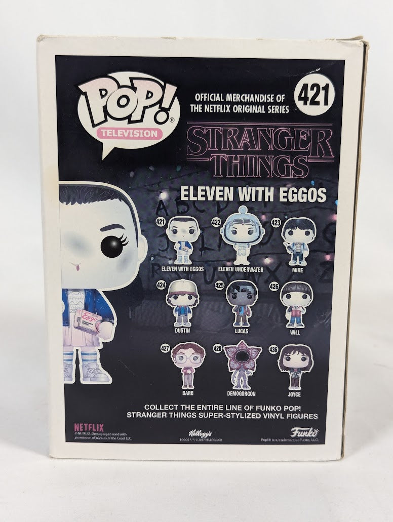 Stranger Things Eleven With Eggos Funko Pop! Vinyl Figure #421
