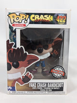 Crash Bandicoot Fake Crash Bandicoot Funko Pop! Vinyl Figure #422