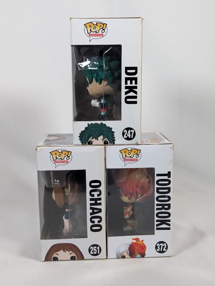 My Hero Academia Bundle of 3 Funko Pop! Vinyl Figures