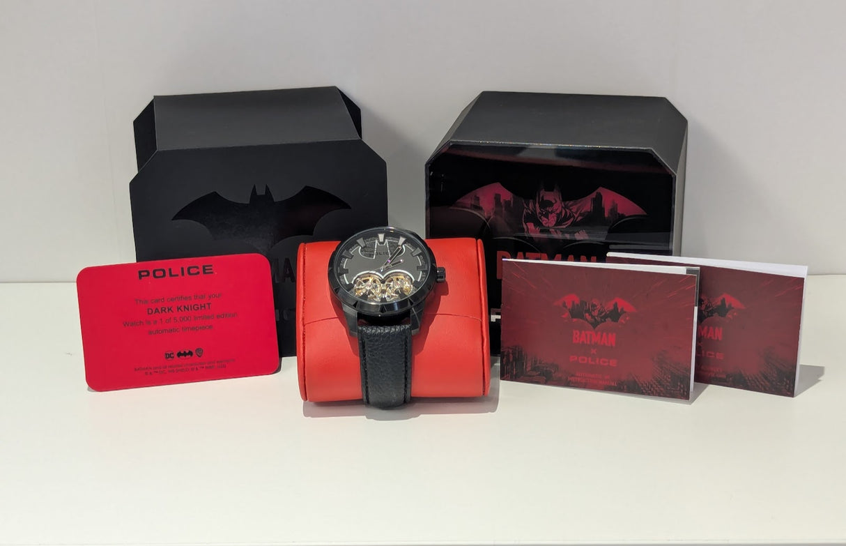 Batman x Police Dark Knight Watch 1 of 5000 Limited Edition