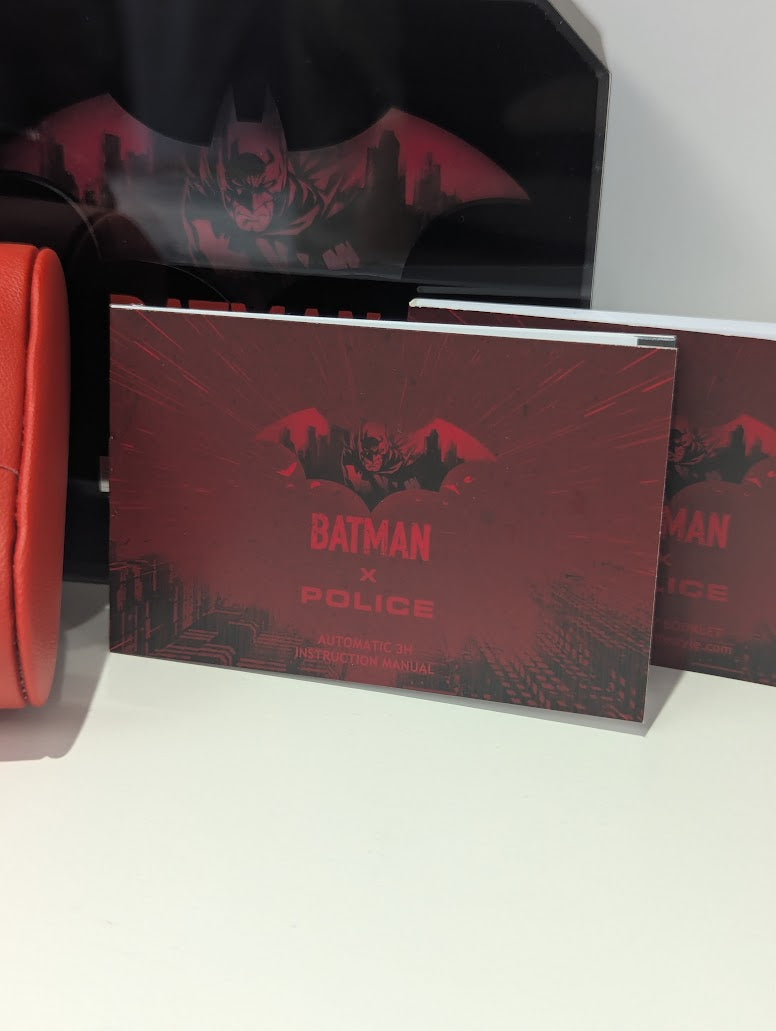 Batman x Police Dark Knight Watch 1 of 5000 Limited Edition