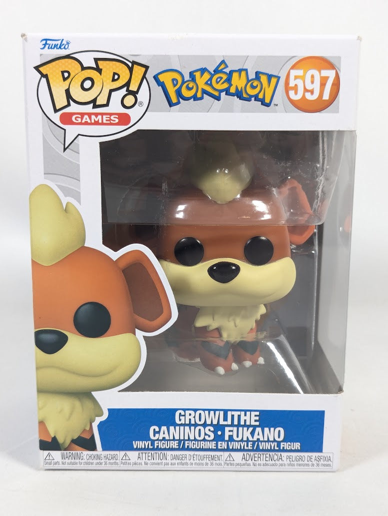 Pokemon Growlithe Funko Pop! Vinyl Figure #597