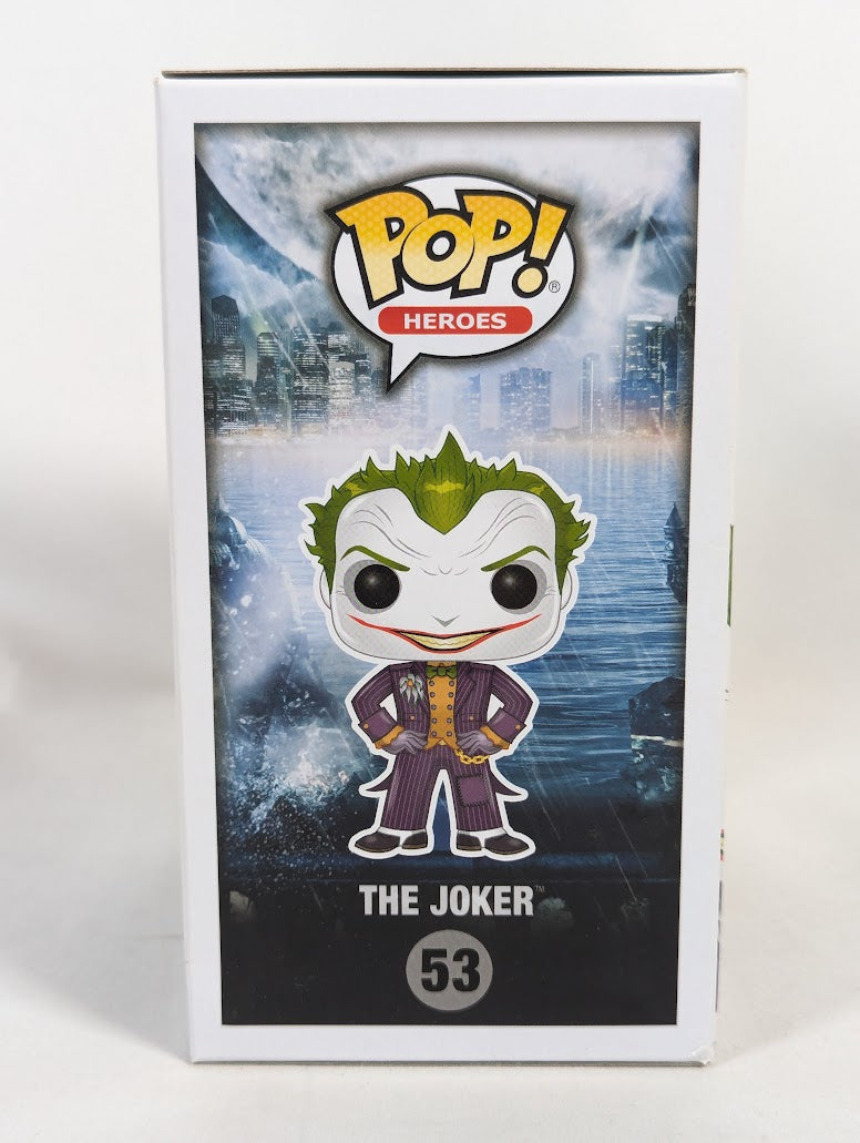 DC Comics Batman Arkham Asylum The Joker (Special Edition) (Green Chrome) Funko Pop! Vinyl Figure #53