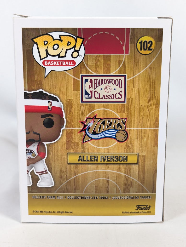 NBA 76ers Allen Iverson Funko Pop! Vinyl Figure #102