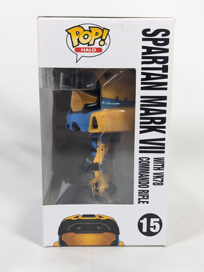 Halo Spartan Mark VII With VK78 Commando Rifle Funko Pop! Vinyl Figure #15